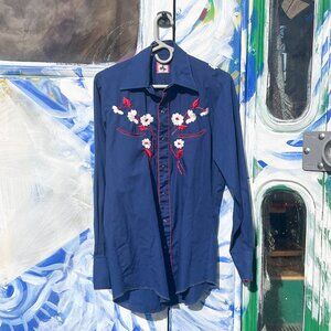 Chute #1 1970's Vintage Western Shirt Men's